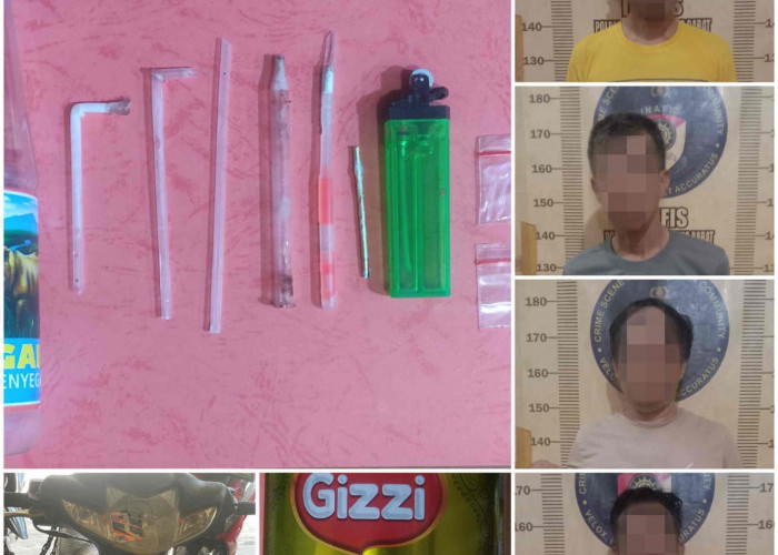 Pesta Narkoba, Dua Oknum ASN Tulang Bawang Barat Diciduk Bersama Dua Rekannya