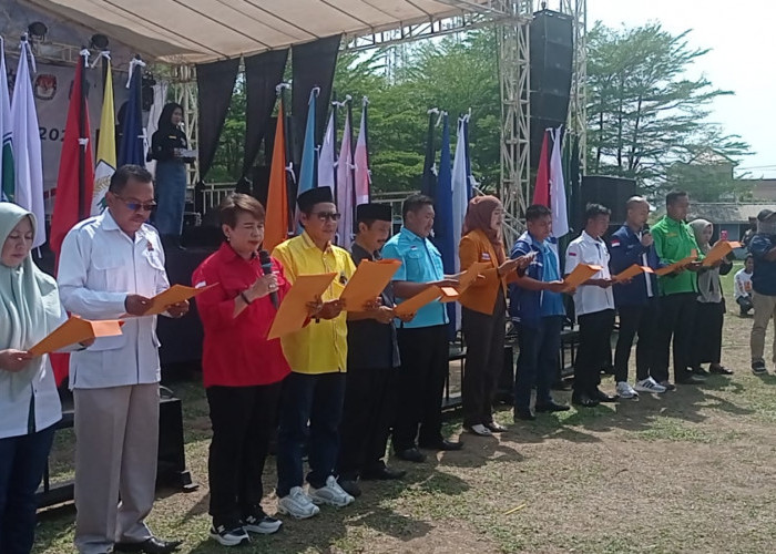 Jelang Pemilu, Bawaslu Mesuji Gelar Deklarasi Damai, Ternyata Ini Tujuannya