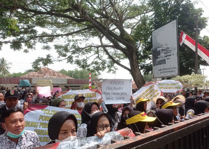 Muncul Isu Pemecatan Guru Honorer yang Demo di DPRD Tulang Bawang, Begini Tanggapan Kepala Dinas Pendidikan