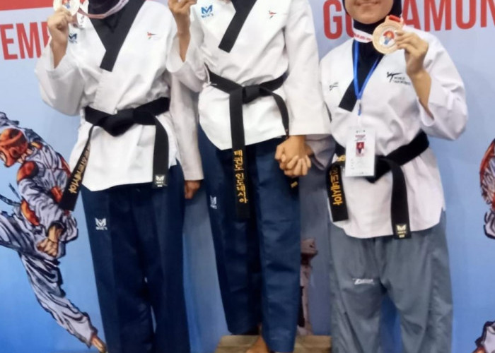 Atlet Lampung Tengah Raih Perak Kejuaraan Taekwondo Internasional