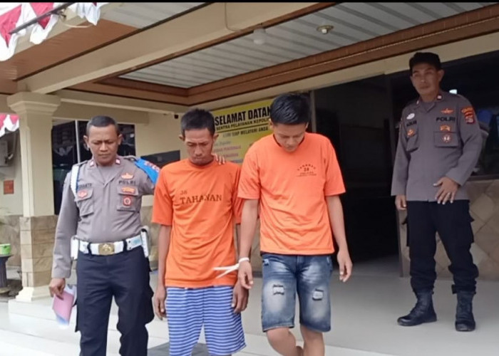 Dua Bandit Diamankan Polsek Terbanggi Besar, Satu Pelaku Spesialis Curas di Jalan Baru