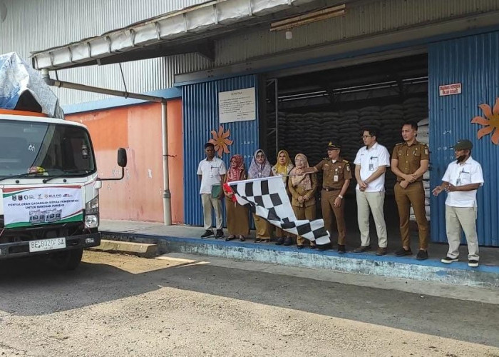 Pemkab Tulang Bawang Salurkan Cadangan Pangan Pemerintah untuk 29.493 Keluarga Penerima Manfaat