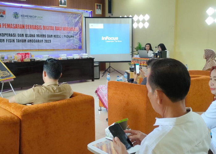 Pemkab Mesuji Beri Pelatihan Pemasaran Digital UMKM