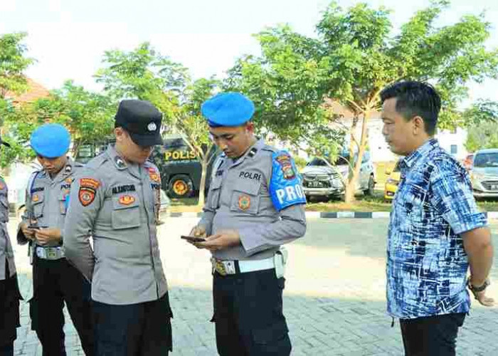 Propam Sidak HP Personel Polres Tulang Bawang Barat, Ternyata Ini yang Dicari