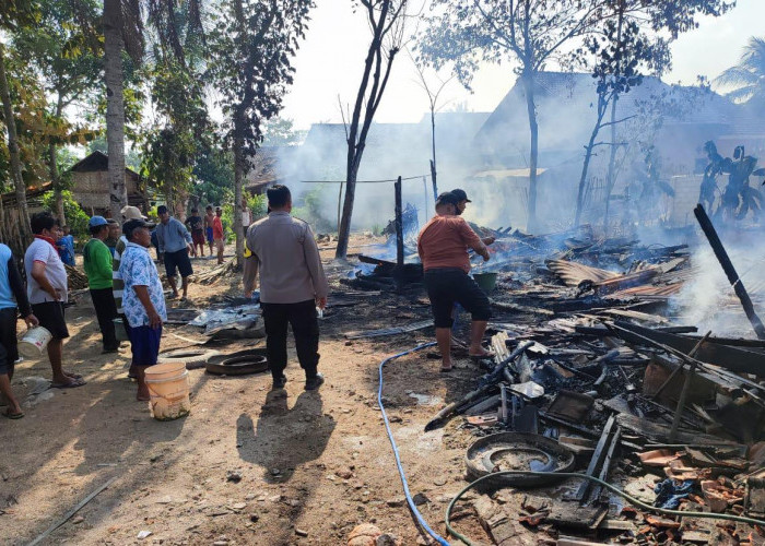 Sedih, Dapur dan Kandang Bebek Warga Lampung Tengah Habis Terbakar, Ternyata Ini Penyebabnya