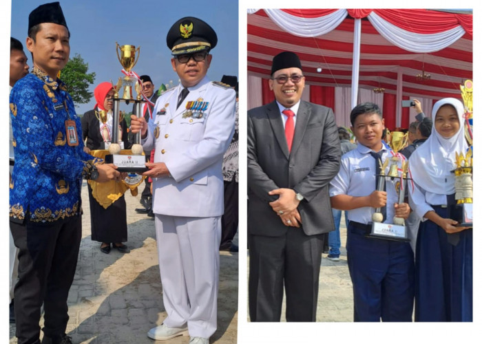 Top! SMPN 11 Mesuji Raih Prestasi Membanggakan Dalam Ajang LKBB Pawai Budaya dan Lomba Kebersihan