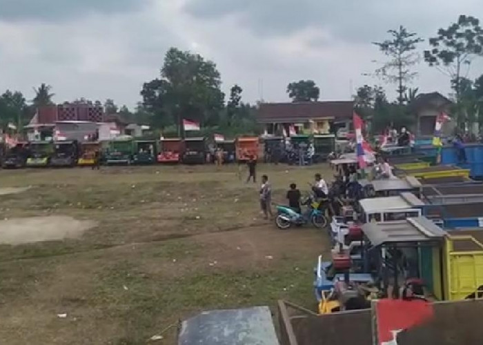 Melihat Uniknya Pawai Ledok di Bumi Nabung Lampung Tengah, Festivalnya Kendaraan Pengangkut Hasil Pertanian