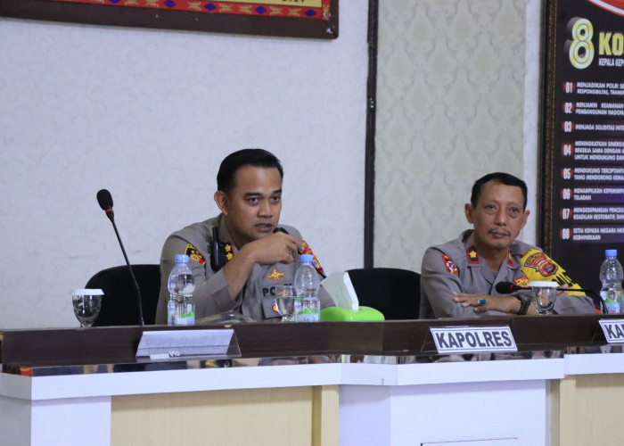 Jelang Pilkada, Polres Lampung Utara Susun Rencana Operasi, Begini Kata Kapolres