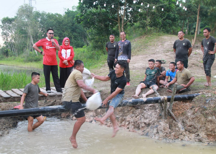 Potret Serunya Perlombaan Memperingati HUT RI ke 78 Kodim Tulang Bawang