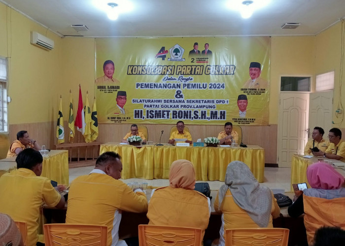 Rapatkan Barisan, Golkar Tulang Bawang Dukung Penuh Arinal Sebagai Calon Gubernur Lampung