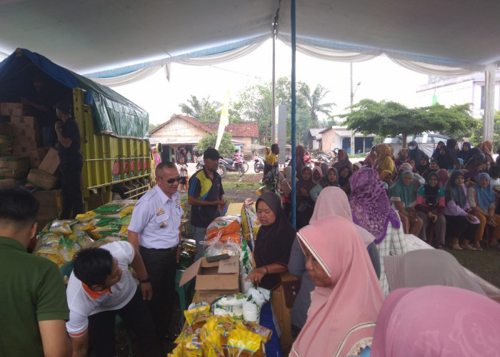 Upaya Kendalikan Inflasi, Pemkab Mesuji Gelar Pasar Murah di Lokasi Ini