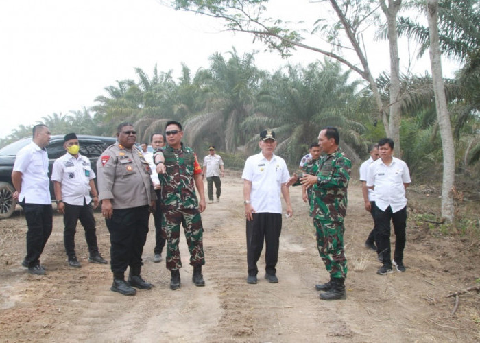 Kodim Tulang Bawang Bangun Jalan 1,7 KM, Ini Kata Pj Bupati Tulang Bawang Qudrotul Ikhwan