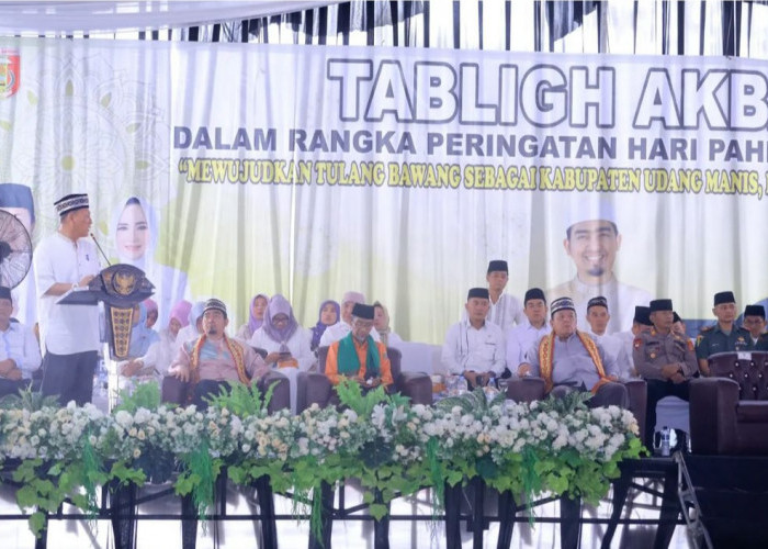 Pemkab Tulang Bawang Gelar Tabligh Akbar Hadirkan Ustad Solmed