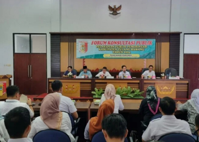 Pemkab Tulang Bawang Gelar Forum Konsultasi Publik, Ini Tujuannya