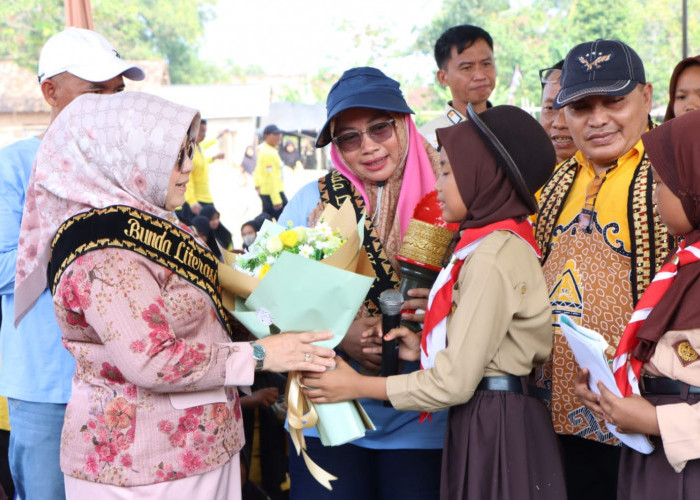 Bunda Literasi Lampung Tengah Ajak Warga Tingkatkan Gerakan Membaca, Begini Pesannya