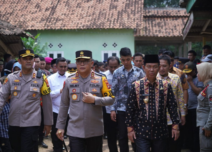 Kapolda Lampung Kunjungi Kampung Tangguh Bebas Narkoba di Lampung Utara, Begini Katanya