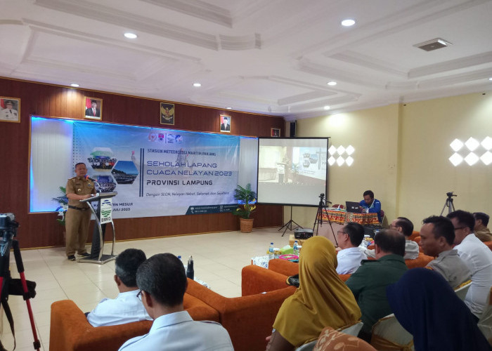 Ubah Kebiasaan Nelayan Tangkap Ikan, Stasiun Meterologi Maritim Lampung Gelar SLCN di Mesuji