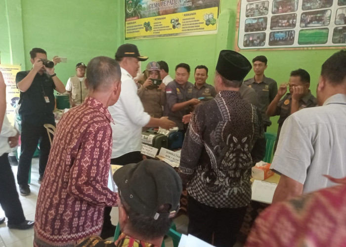 Bupati Lampung Tengah Musa Ahmad Sidak Pelayanan BKMD Mojopahit