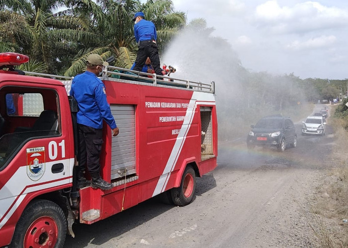 Antisipasi Dampak Kemarau, Mesuji Dapat Pinjaman 2 Unit Kendaraan dari BPBD Lampung