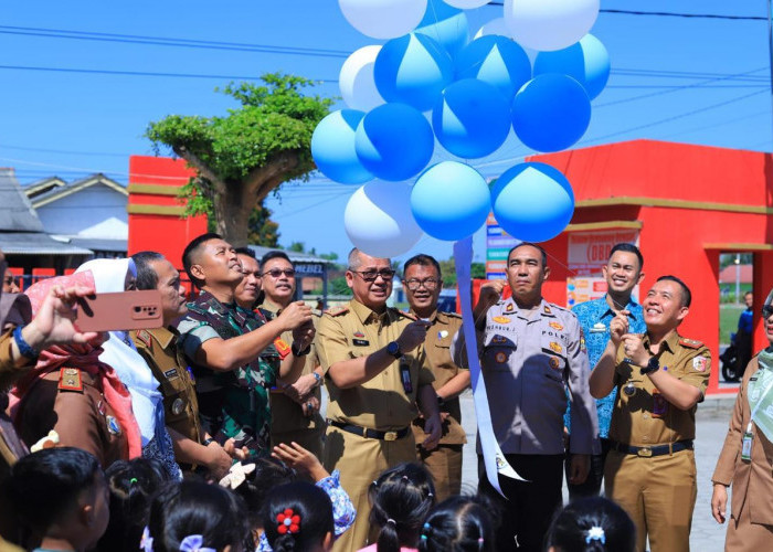 Tulang Bawang Mulai Pencanangan Pekan Imunisasi Polio, Begini Pesan Sekretaris Daerah