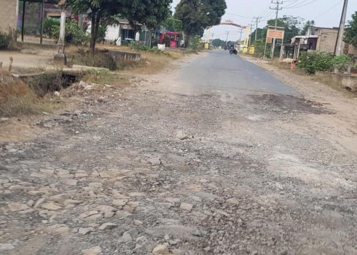 Sempat Viral, Ini Update Terbaru Perbaikan Jalan Ruas Simpang Randu - Seputih Surabaya Lampung Tengah