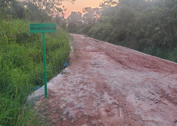 Sulpakar Jadi Nama Jalan di Mesuji, Ini Harapan Masyarakat