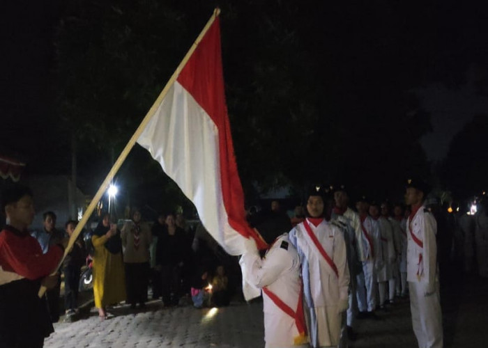 78 Anggota Paskibraka Bandar Mataram Lampung Tengah Dikukuhkan