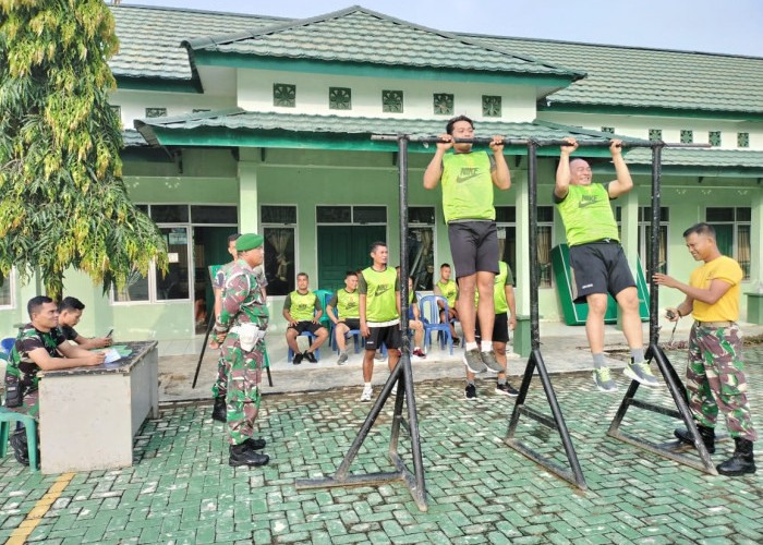 Banjir Keringat, Prajurit Kodim Tulang Bawang 'Disiksa' Komandan