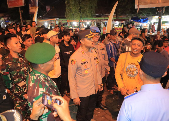 Pergantian Tahun Berjalan Kondusif, Kapolres Lampung Utara: Untuk Berkaca Pemilu 2024