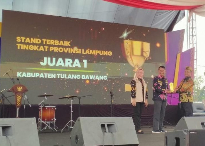 Selamat! Tulang Bawang Juara 1 Stand Terbaik dan Juara Harapan 1 TTG XXIV Lampung