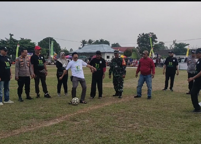 Tim Sepakbola Perwakilan 3 Kabupaten Ramaikan Hari Jadi RS Mutiara Bunda Tulang Bawang