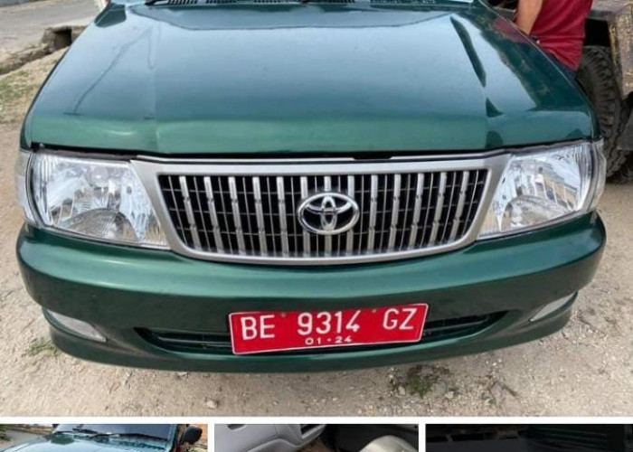 Waduh, Mobil Plat Merah Lampung Tengah Kok Ada di Grup Jual Beli Facebook