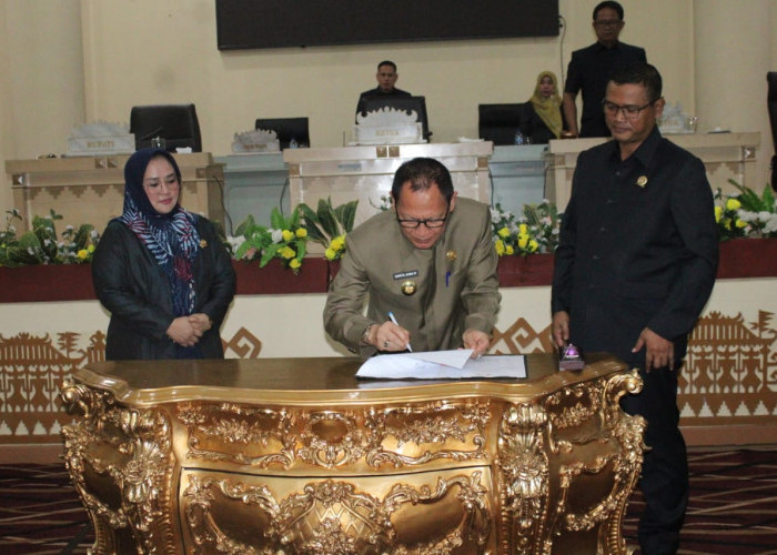 Rapat Paripurna DPRD Tulang Bawang, Pj Bupati Sampaikan Ini