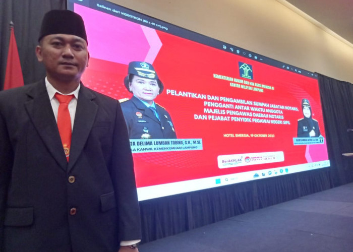 Alfirdaus Satria Agung Resmi Dilantik Menjadi PPNS Kabupaten Mesuji