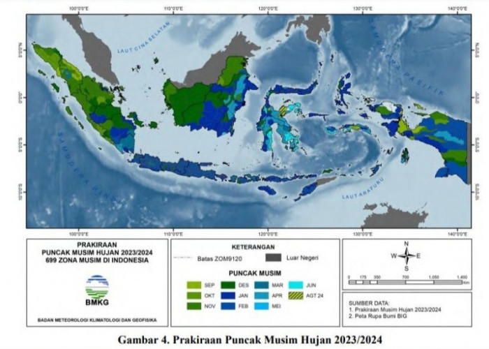 Para Petani Wajib Tau, Ini Prakiraan Musim Hujan Terbaru Menurut BMKG