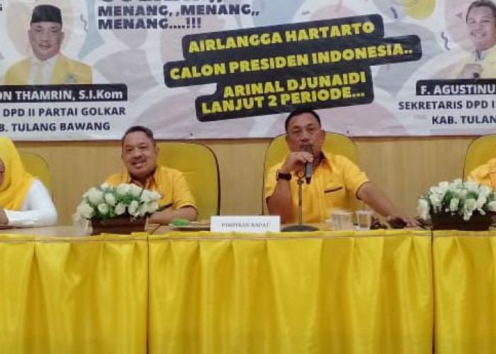 Golkar Rekomendasikan 4 Nama Bakal Calon Bupati dan Wakil Bupati Tulang Bawang, Ini Sosoknya