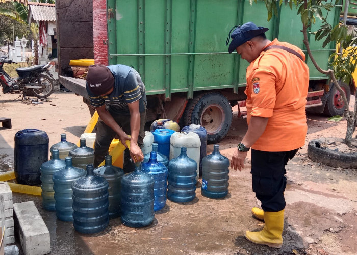 30 Desa di Mesuji Jadi Sasaran Pendistribusian Air Bersih, Efek Kekeringan Dampak El Nino