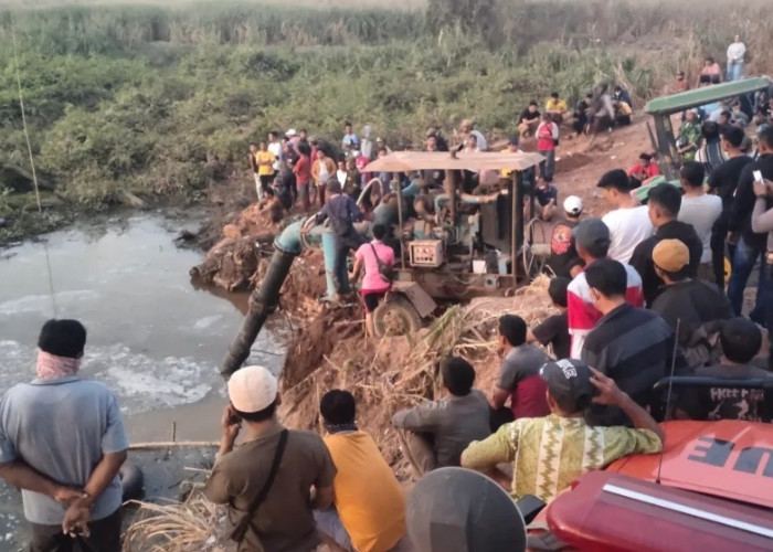 Niat Hati Bantu Korban Kecelakaan, Warga Tulang Bawang Hilang Tenggelam di Embung