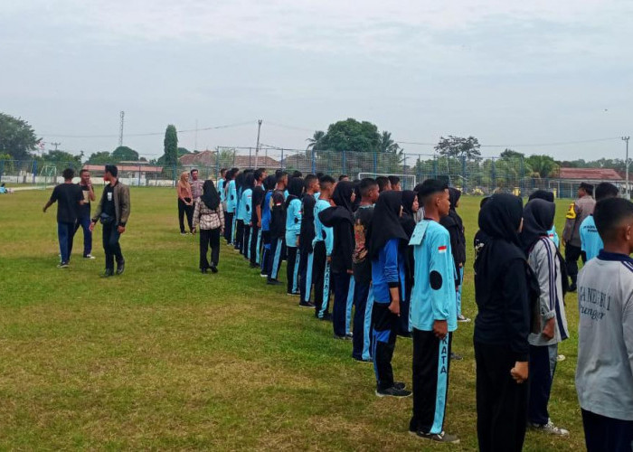 Semangat! Adik-Adik Calon Paskibraka HUT RI ke-78 di Punggur Lampung Tengah Intensif Latihan