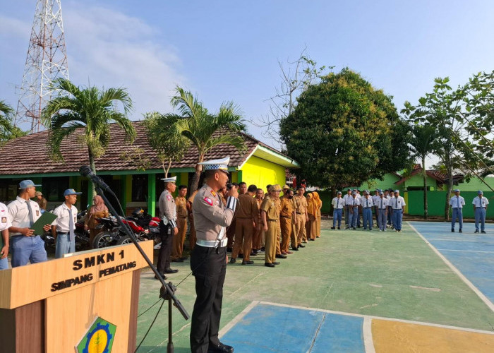 Polisi Masuk Sekolah, Sampaikan Pesan Penting Ini ke Pelajar Mesuji