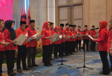 Ketua DPP PDI Perjuangan Lantik Winarti Jadi Ketua PDIP Lampung