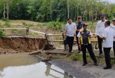 Dinas BMBK Lampung Pastikan 20 Hari Kedepan Jembatan Sungai Nughik Dapat Dilintasi Kendaraan